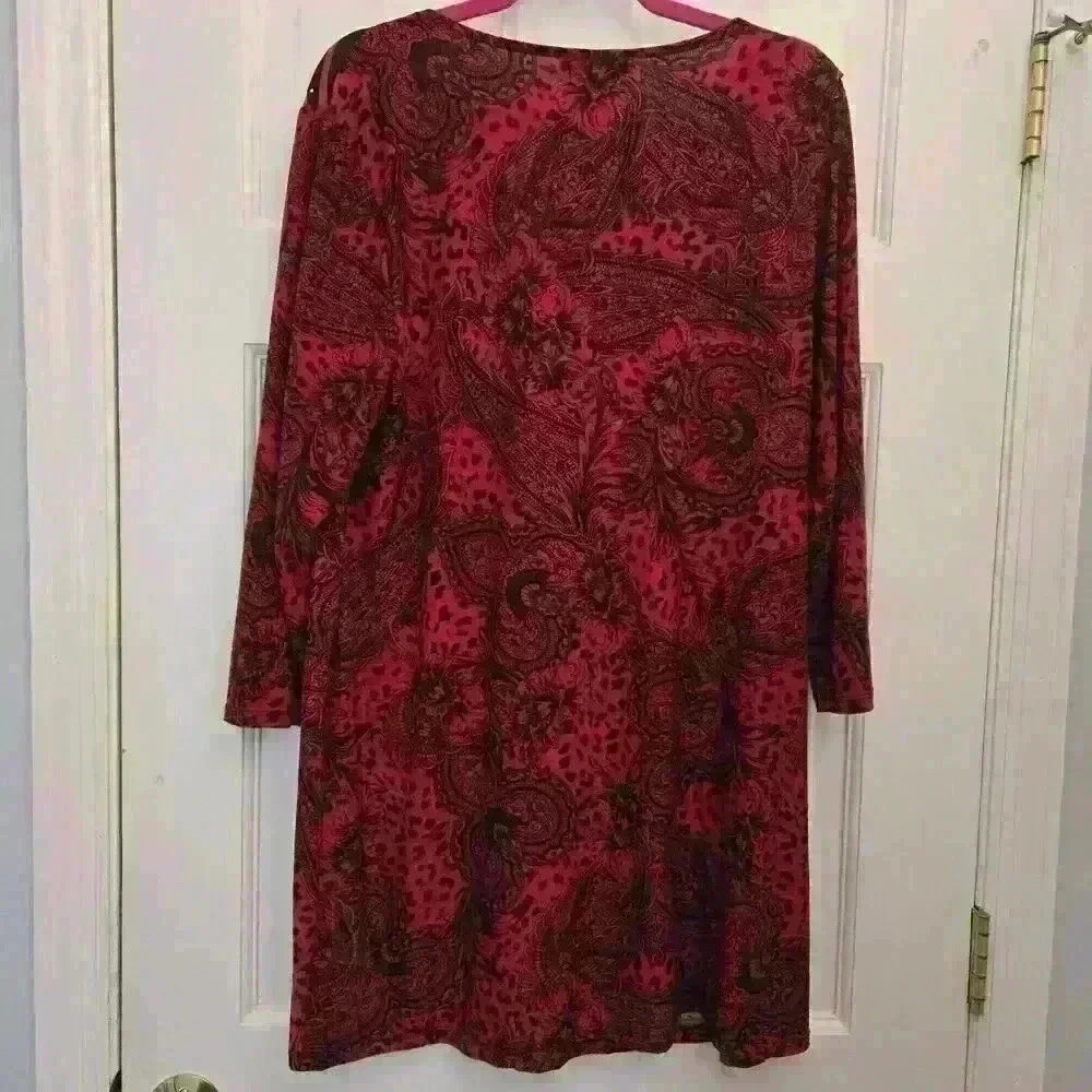 Style & Co Long Tops/Mini Dress,XL - Picture 3 of 4